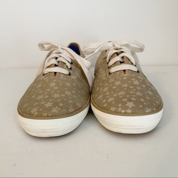 Keds Champion Star Fashion Gold Sneakers - Size 9 - Picture 4 of 14